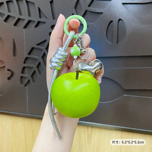 Hyper Realistic Apple Keychain