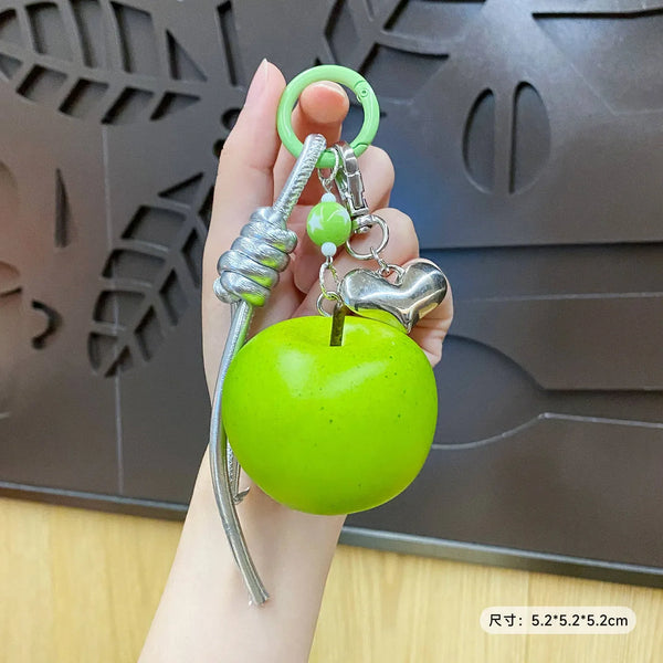 Hyper Realistic Apple Keychain