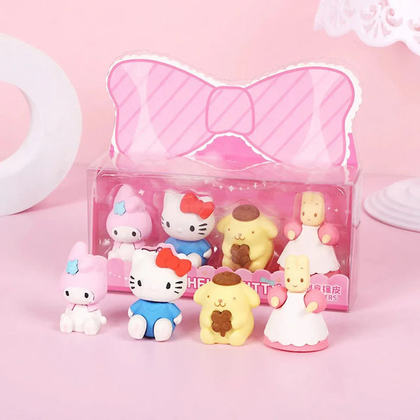 Sanrio Suite Boxed Erasers (Set of 4)