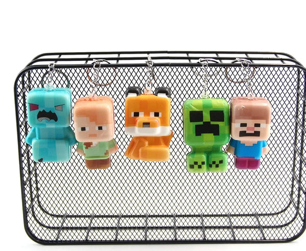 Minecraft Blocky Bliss Squishy Keychain
