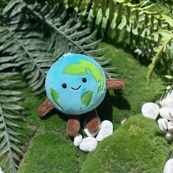 JC Little Earth Plush Keychain