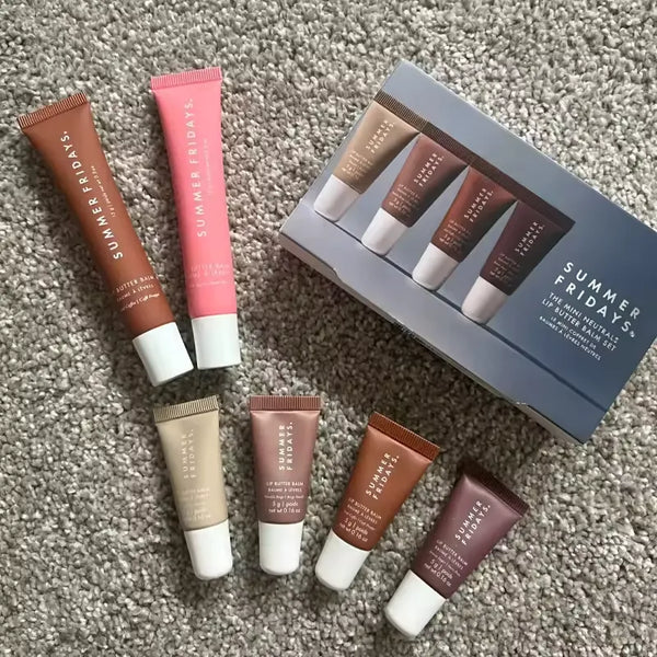 Summer Fridays Mini Neutrals Lip Balm (Set of 4)