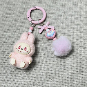 Labuboo Pom Pom Fluff Keychain
