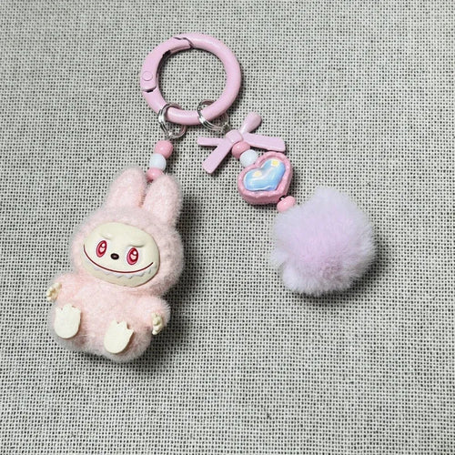 Labuboo Pom Pom Fluff Keychain