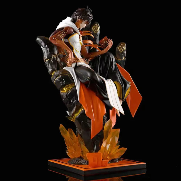 Rex Lapis Zhongli Archon Throne Figure (23 cm)