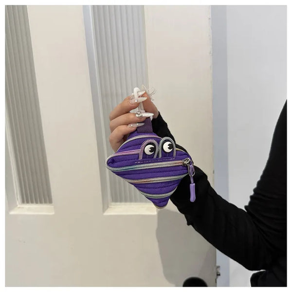 Chomp Monster Zip Coin Pouch