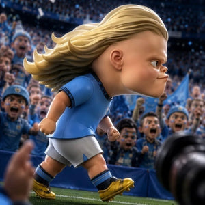 Erling Haaland Absolute Striker Desktop Figurine (15 cm)
