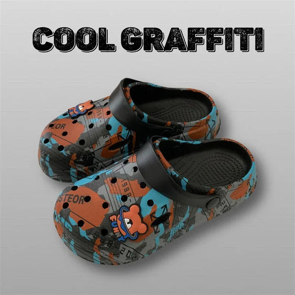 SUPRM Icon Art Clogs