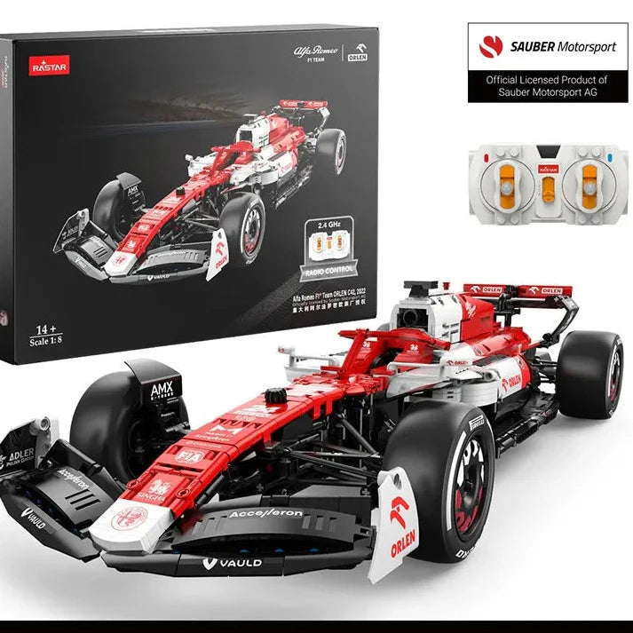 Rastar Alfa Romeo F1 ORLEN C42 1:8 Assembly Model Kit