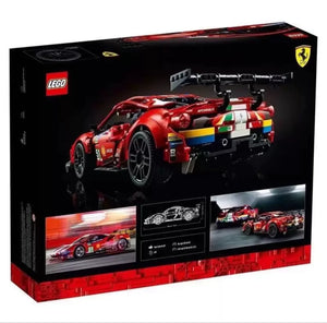 Technic 42125 Ferrari 488 GTE AF Corse #51 Building Kit (1677 Pcs)