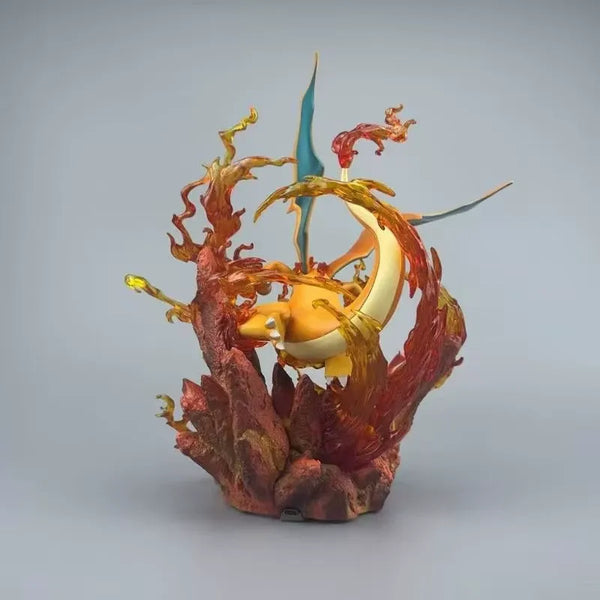 Charizard Evolution Set Giga-Impact Cursed Flame Ver. Figure (30 cm)