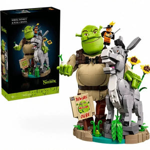 Shrek Swamp Trio Building Blocks (1403 Pcs)