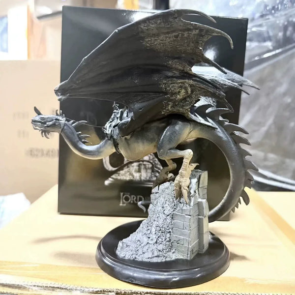 LOTR Fell-Beast and Witch King Figure (17 cm)