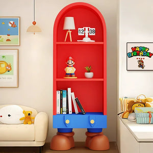 Retro Mario Arched Top Display Cabinet