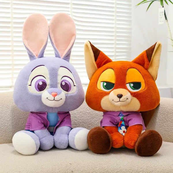 Zootopia Judy & Nick Purple Jacket Plush