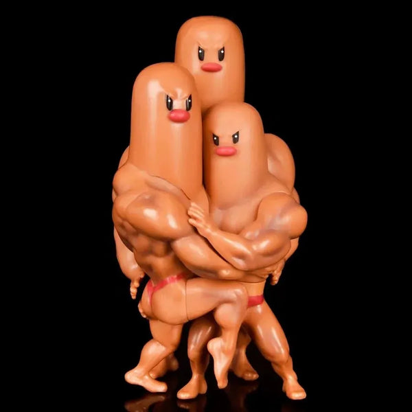 Dugtrio Muscular Secret Anatomy Ver. Figure (14 cm)