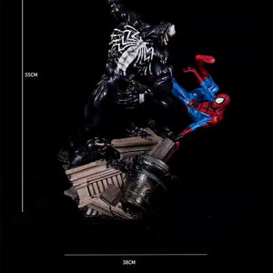 Spiderman vs Venom Battle Scene GK Figure (55 cm)