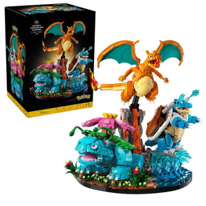 Pokemon Starter Final Evolutions 3-in-1 Building Blocks (6838 Pcs)