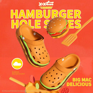 Big Mac Hamburger Clogs