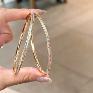 Luxury Mobius Twist Starry Sky Bangle