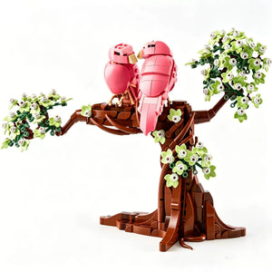 Lovebirds Botanical Tree Building Blocks (750 Pcs)