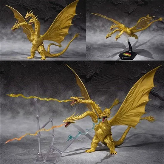 SHM Three-Headed King Ghidorah Deluxe Figure