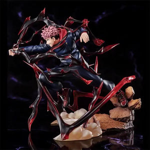 Yuji Itadori Black Flash Figurine (18 cm)