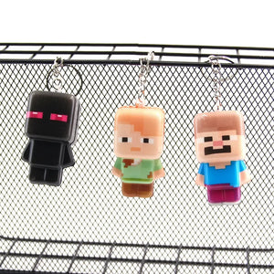 Minecraft Blocky Bliss Squishy Keychain