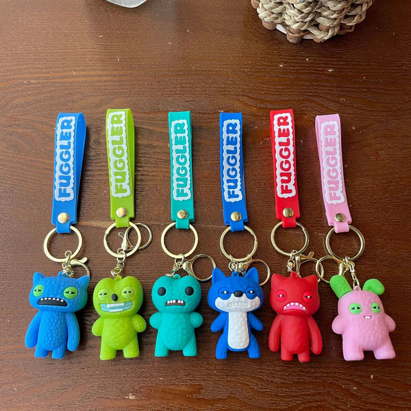 Fuggler Ugly-Hero Keychain Squad