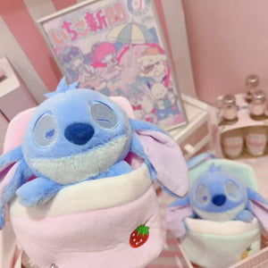 Stitch Dreamy Galaxy Plush Keychain