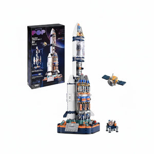 Astro-Launch Cosmic Rocket Building Blocks (863 pcs)