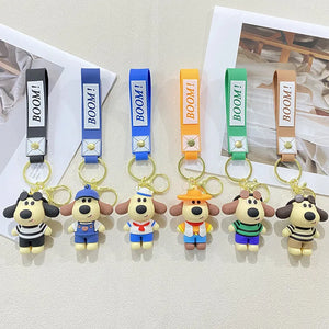 Gromit Style Icon 3D Keychain