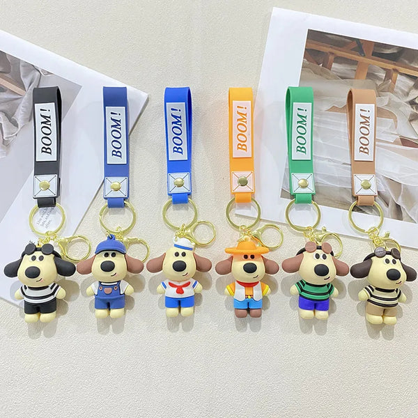 Gromit Style Icon 3D Keychain