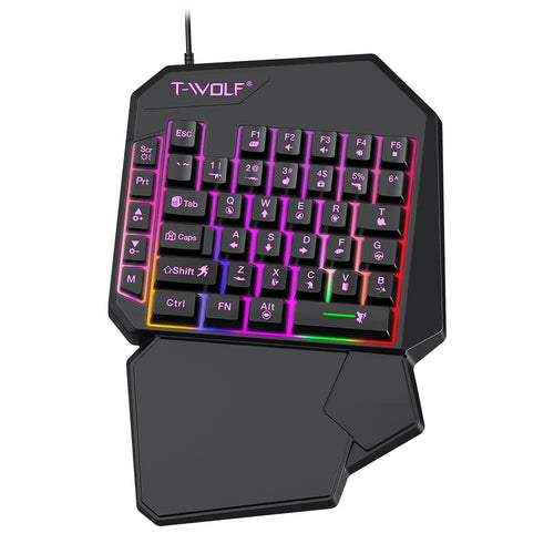 Thunderwolf T19 One Handed Keyboard