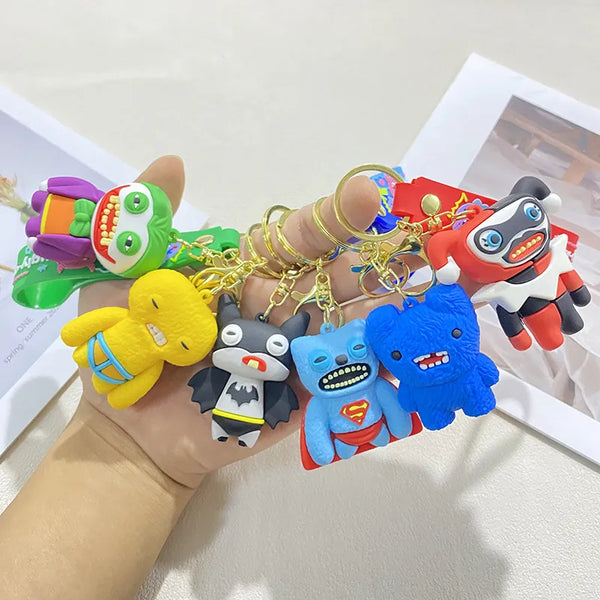 Fuggler Ugly-Hero Keychain Squad