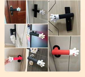 Vintage Mickey Hand Door Handle (Set of 2)