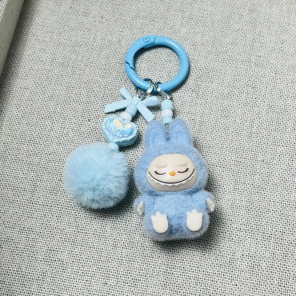 Labuboo Pom Pom Fluff Keychain