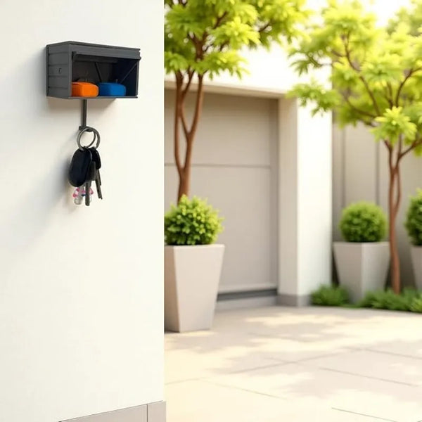 Garage Entryway Mechanical Key Holder