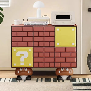 Retro Mario Novelty Side Cabinet