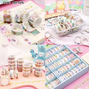 Infinite Pastel Washi Tape (Box of 100)