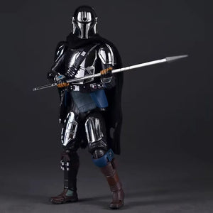 MAFEX Star Wars Chrome Din Djarin Figure (21 cm)