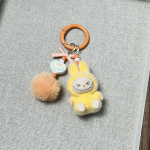 Labuboo Pom Pom Fluff Keychain