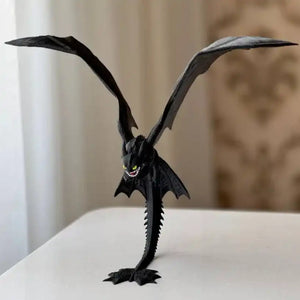 Night Dragon Gum-grinning Figure (28 cm)