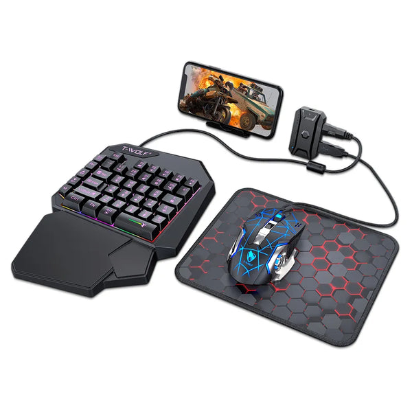 Thunderwolf T19 One Handed Keyboard