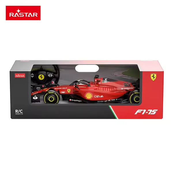 Rastar 1:12 Scale Scuderia Ferrari F1-75 RC Car