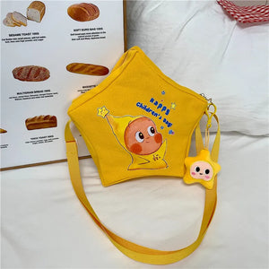 Twinkle Twinkle Canvas Crossbody Sling Bag