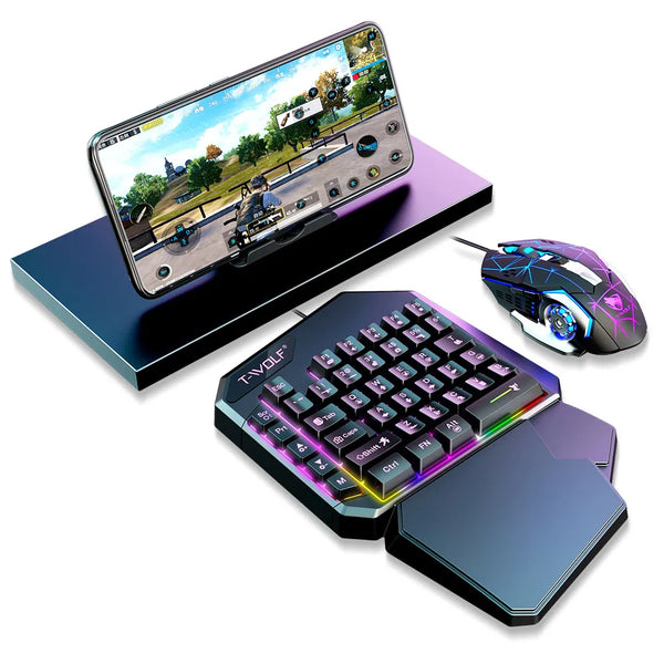 Thunderwolf T19 One Handed Keyboard