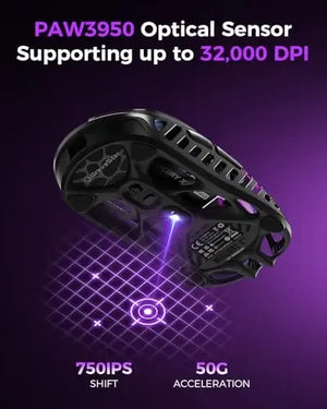 Gravastar Mercury X Pro 8KHz Gaming Mouse