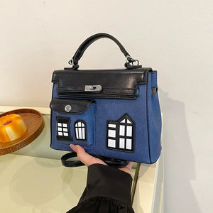 BRKN European Cottage Whimsy Premium Handbag