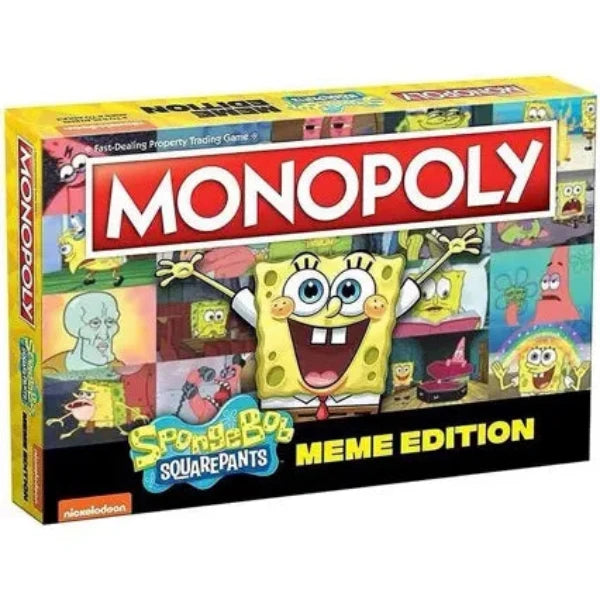 SpongeBob SquarePants Monopoly Meme Board Game